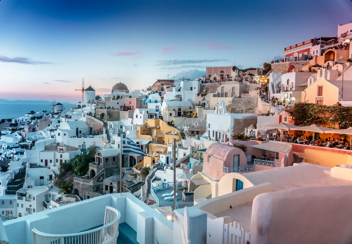 Cycladic Aegean architecture in Paros